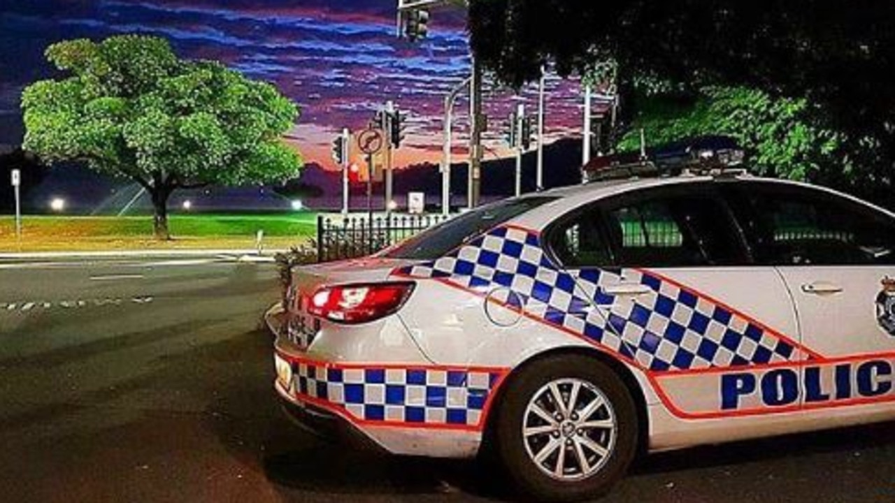 Generic images of Queensland Police vehicles, police tape and police uniform