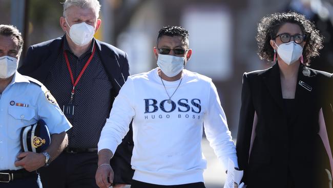 Mohammed Skaf emerged from Long Bay jail free for the first time in 21 years on October 6. Picture: John Grainger