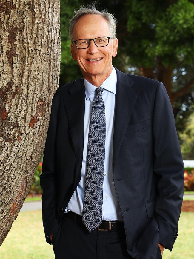 Stockbroker, fund manager and philanthropist Geoff Wilson who has been awarded the Order of Australia. Picture: John Feder/The Australian.