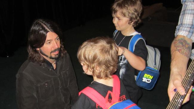 Dave Grohl meets the Chugg brothers. Make A Wish.