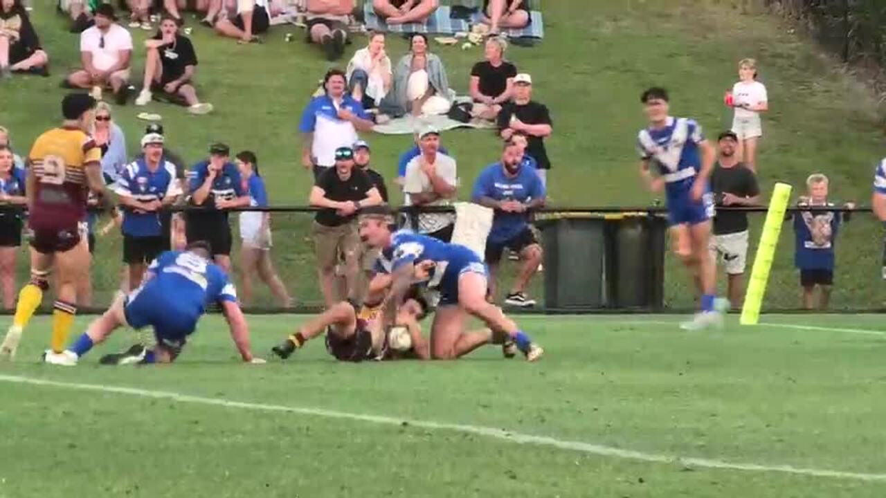 Final moments of 2024 SCGRL A-grade grand final