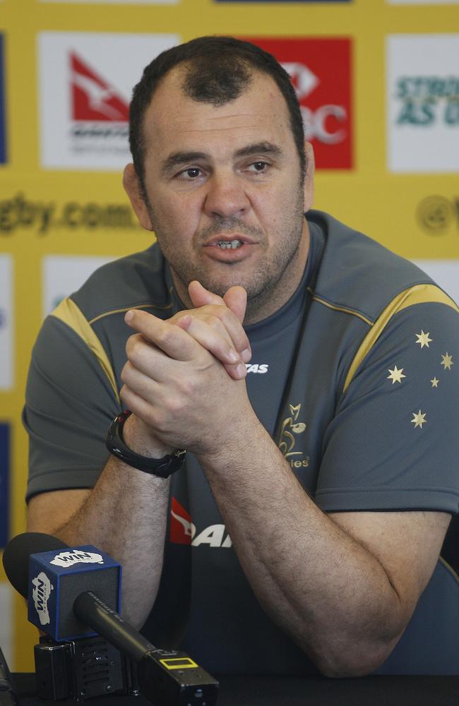 Wallabies coach Michael Cheika.