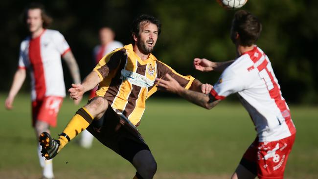 Umina player Jason Stafford pictured in action during the 2016 season.