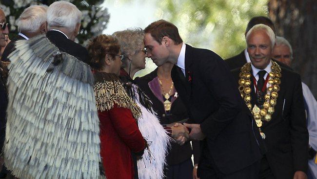 Prince William at memorial service