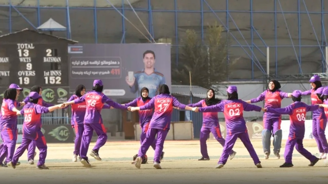 The Taliban’s deputy head of culture has reportedly ruled out women playing cricket. Picture: Afghanistan Cricket Board