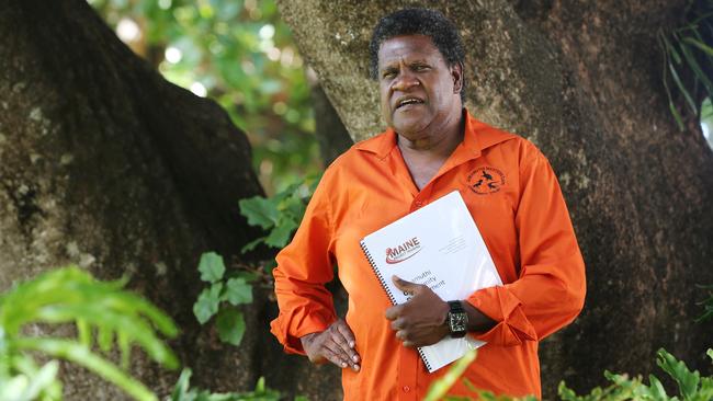 Ankamuthi traditional owner Larry Woosup is on trial for fraud. Photo: Brendan Radke.