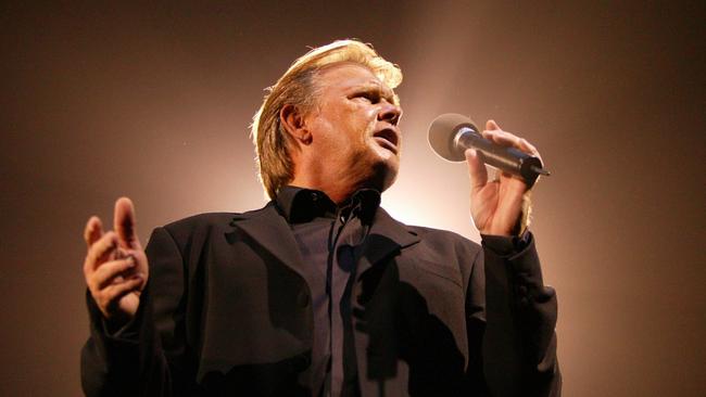 Australian singer John Farnham.