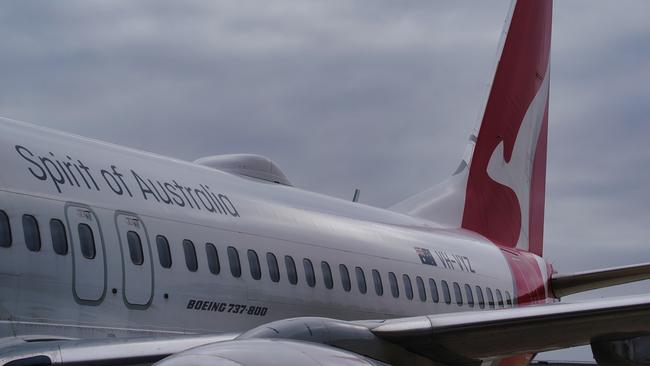 The turbulence event hit during descent into Brisbane Airport on May 4. Picture: NewsWire / Luis Enrique Ascui