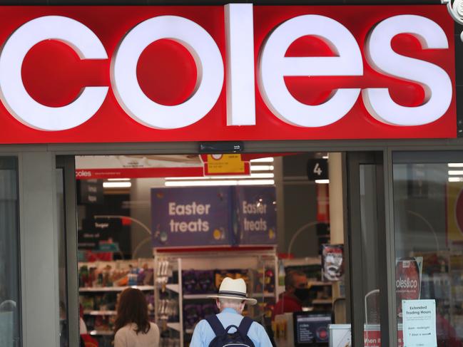 MELBOURNE, AUSTRALIA - NewsWire Photos, MARCH 19, 2021: Coles stock of the Coles supermarket in Richmond. Picture: NCA NewsWire / David Crosling