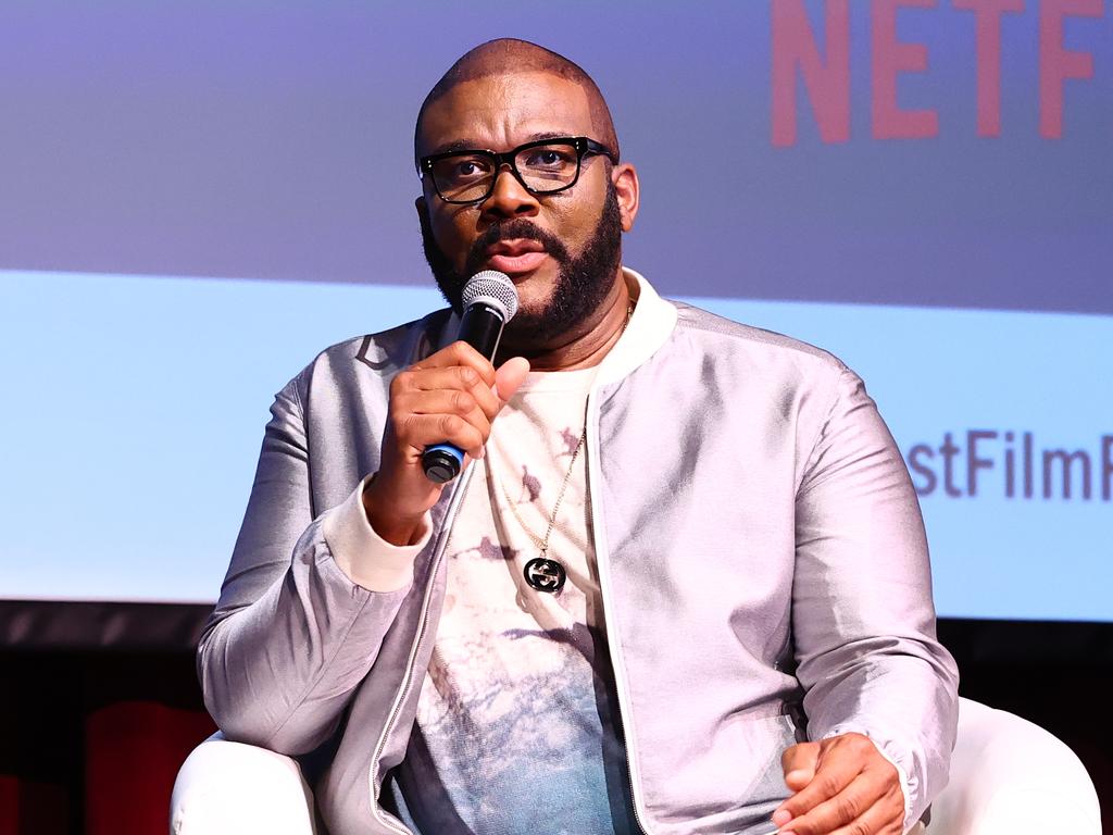 Director Tyler Perry has given a frosty response when asked about Meghan Markle in a recent interview. Picture: Arturo Holmes/Getty Images