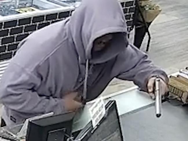 CCTV was released of armed robbery at Tweed Coast Rd, Hastings Point about 10.30pm on March 30 2024. Picture: Tweed-Byron Police District