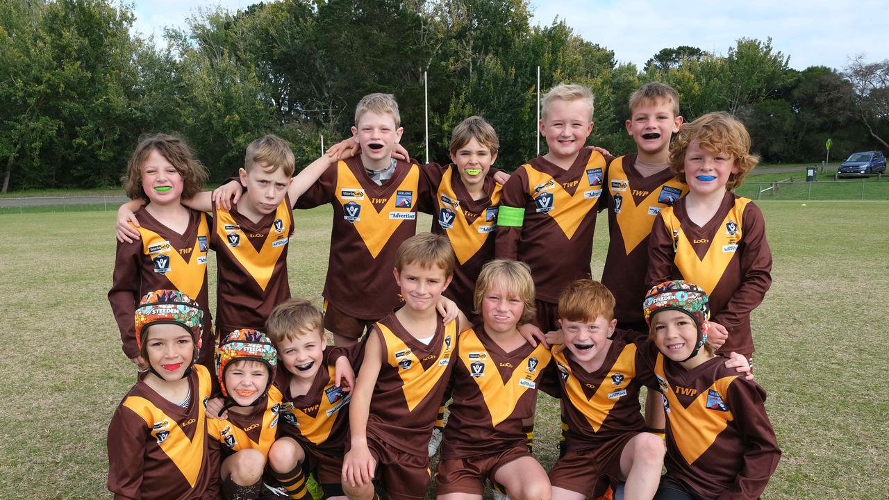Drysdale Preece under-9 football team. Picture: Mark Wilson