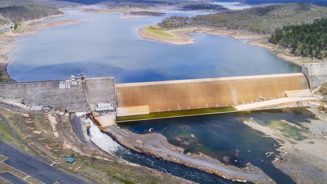 Paradise Dam at Coringa in Queensland. Picture: John Wilson