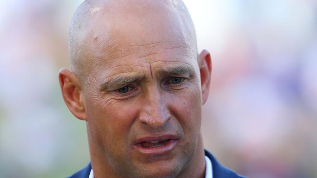 Nathan Brown is feeling the heat. Picture: Getty Images