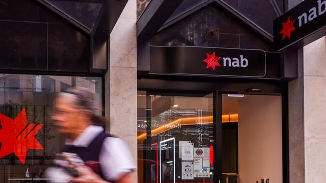 NAB announced an 8.2 per cent increase in cash earnings to $3.48bn. Picture: Getty Images