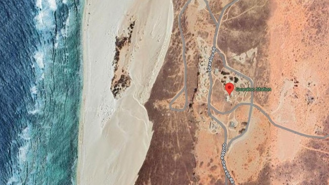 The 84,000ha site boasts 62km of coastline. Picture: Google Maps