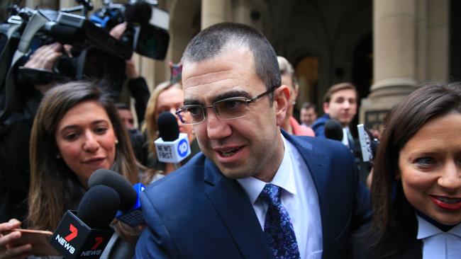 Gangland figure Faruk Orman, his conviction for murder quashed walks free from the Melbourne court of appeal. Picture: Aaron Francis/The Australian