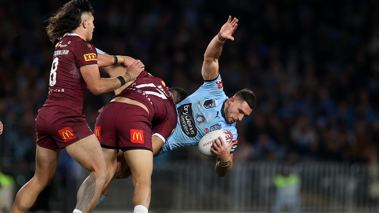 Nanai was strong defensively in Origin I. (Photo by Cameron Spencer/Getty Images)
