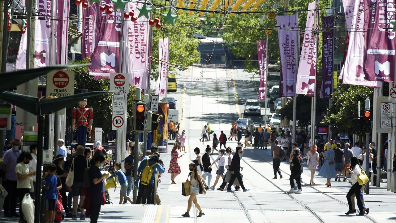 Victoria’s population is expected to shrink drastically in the next three years. Picture: NCA NewsWire / Andrew Henshaw