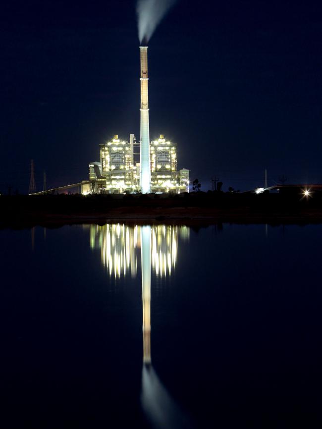 The Port Augusta power station. Picture: Kelly Barnes