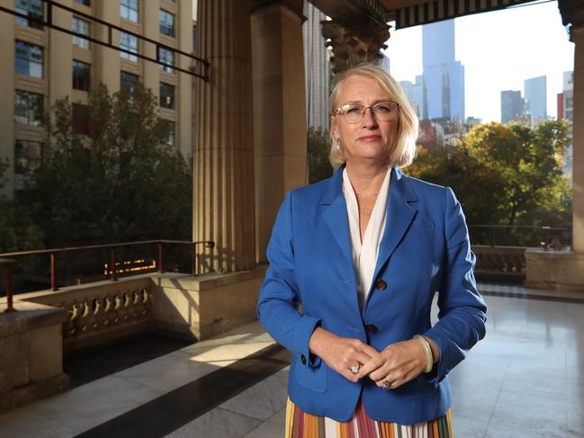 Melbourne Lord Mayor Sally Capp. Picture: Alex Coppel