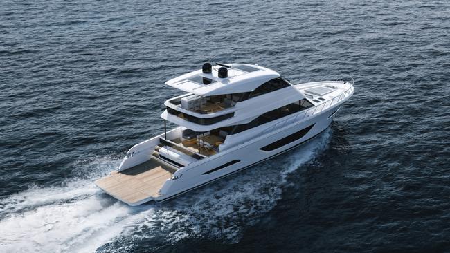 Gold Coast-based luxury motor yacht manufacturer Maritimo has unveiled the largest motor yacht in its history with the M75 Flybridge Motor Yacht.