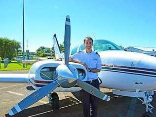 TAKING FLIGHT: Fast Aviation managing director and chief pilot Izaac Flanagan will launch his 24-hour charter service at the Lismore Aviation Expo.