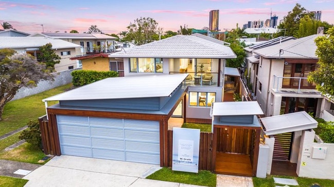 Andrew Spira's Mermaid Beach house in Queensland.