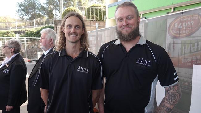 Coffs Coast building company Alurt Pty Ltd director Jacob Robins and construction manager Toby McCosker. Picture Chris Knight