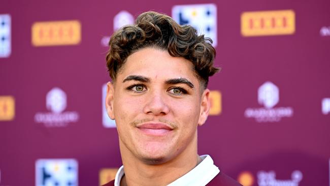 Former Blues fullback has Anthony Miniciello has labelled Maroons rookie Reece Walsh as an ‘all or nothing player’ and urged NSW to go after him. Picture: Getty Images.