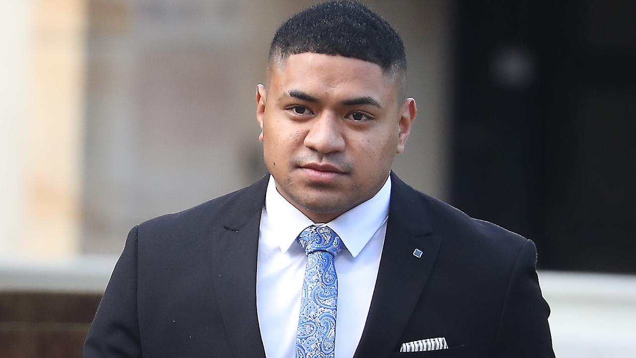 Manase Fainu had pleaded not guilty to stabbing a man in a chruch parking lot. Picture: John Grainger