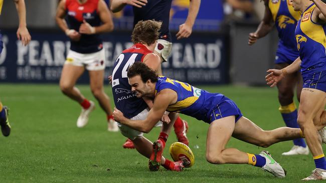 Monday night’s game in Perth was tough. Picture: Paul Kane/Getty Images