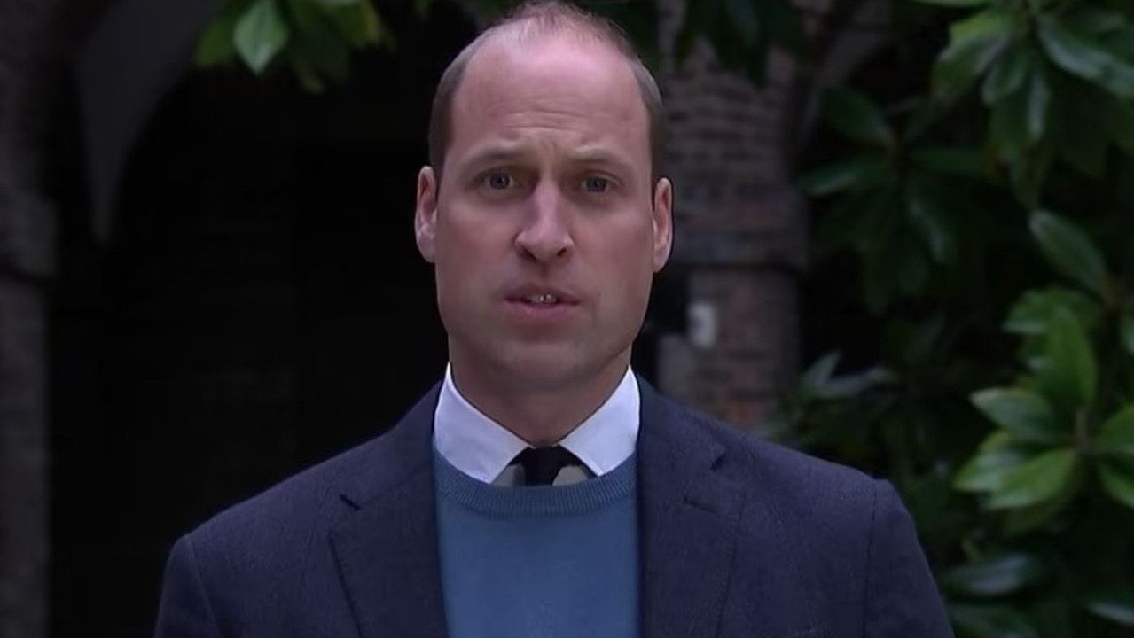 Prince William released a video statement about Princess Diana’s Panorama interview. Picture: KensingtonRoyal/Twitter