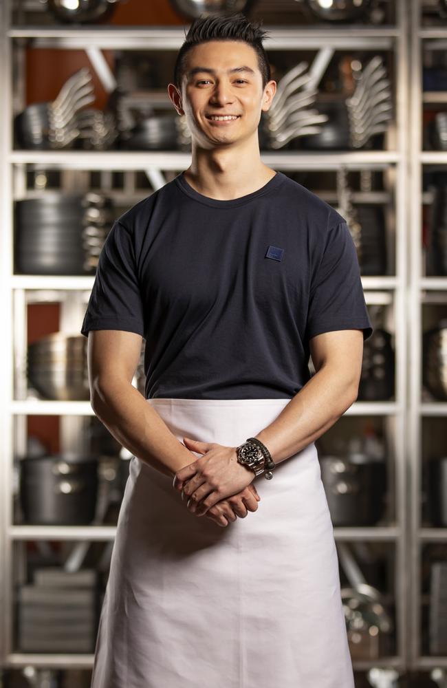 MasterChef contestant Reynold Poernomo admits he has a lot to lose returning to the show.