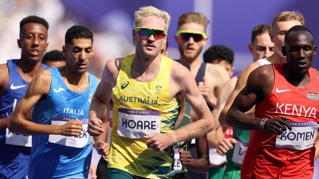 The new rule could save Ollie Hoare after the Aussie was off the pace in the 1500m. (Photo by Christian Petersen/Getty Images)