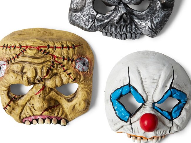 Big W has many scary masks to choose from.