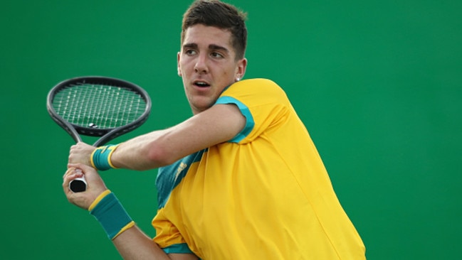 Thanasi Kokkinakis will play doubles in Brisbane with Jordan Thompson.