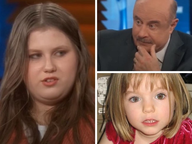 Julia Wendell, woman who claims to be Madeline McCann, appears on Dr Phil