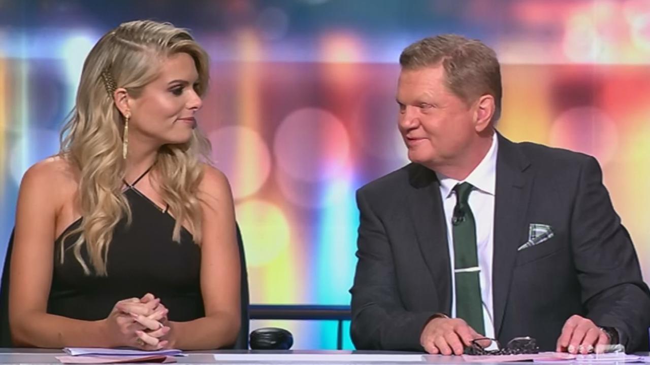 Erin Molan was placed as a permanent Footy Show panellist alongside Paul Vautin after moving to Sydney in 2010.