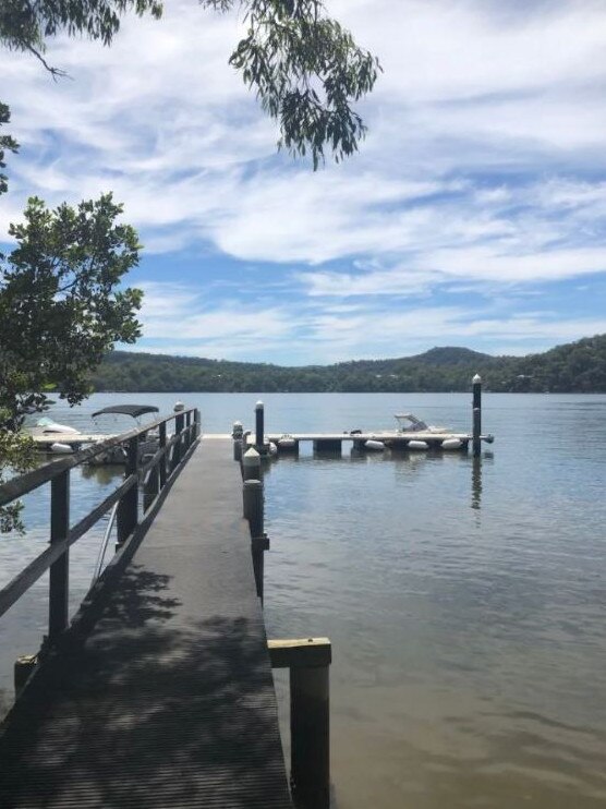 The Bar Point property is accessible by boat. Picture: Airbnb