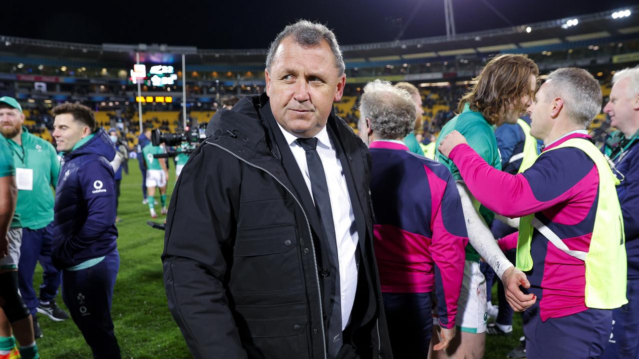 Ian Foster a été entraîné en tant qu'entraîneur des All Blacks, mais pas deux de ses assistants.  Photo : Getty Images