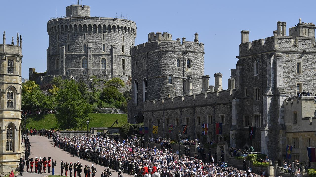 Harry and Meghan got married at St George's Chapel, Windsor Castle. Picture: Toby Melville/Getty Images