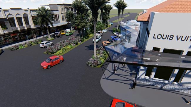 Cairns developer and property investor Frank Gasparin has unveiled his million-dollar vision to upgrade his buildings at the corner of Abbott and Spence Sts to create a grand new entrance to the CBD. PICTURE: SUPPLIED