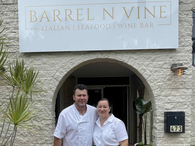 Joe and Rachela Nocera are the owners of new Esplanade restaurant Barrel 'N' Vine.