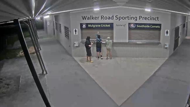 Anti-social behaviour caught on Cairns Regional Council CCTV. The local government reported over 14,000 incidents between January and September, 2024. Picture: CRC