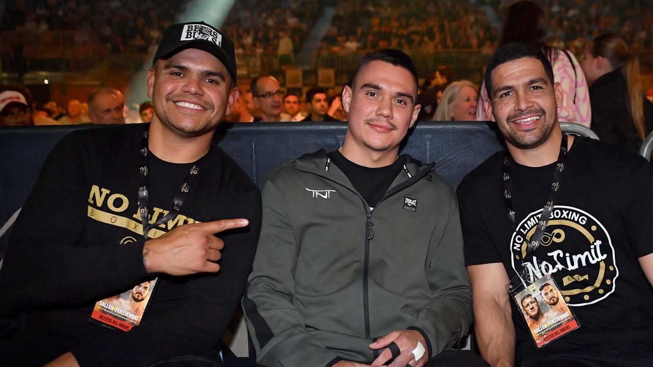 Latrell Mitchell and Tim Tszyu could join forces to headline the NRL’s ‘Australia Week’ in Las Vegas next season.