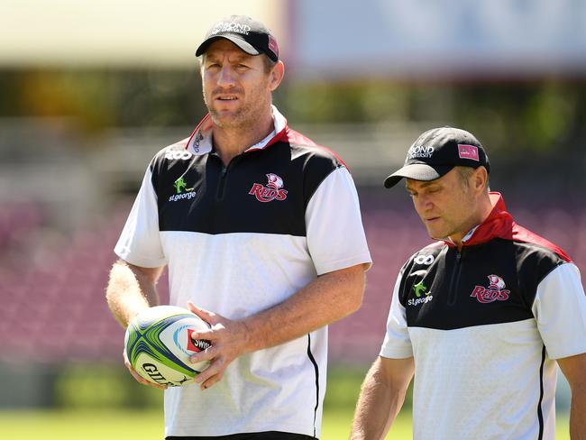 Brad Thorn ran the club’s gym session on Monday.