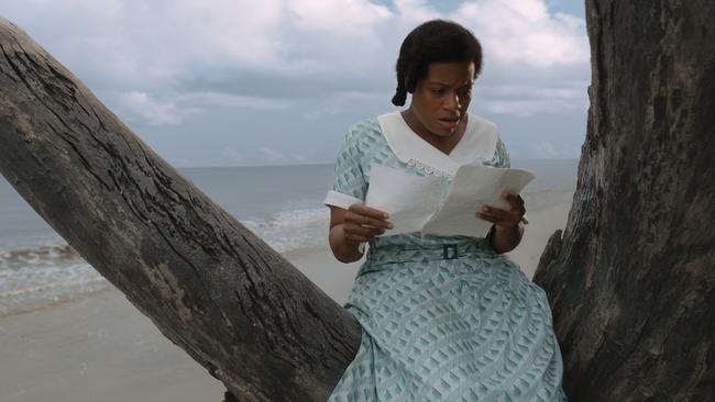 Fantasia Barrino in a scene from the movie musical The Color Purple.