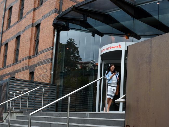 The offices of the Seven Network are seen in Sydney, Tuesday, Nov. 8, 2016. (AAP Image/Dan Himbrechts) NO ARCHIVING