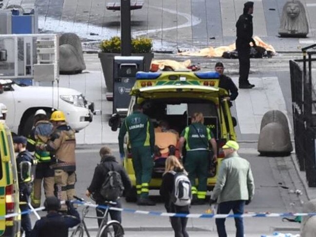 Stockholm Sweden terrorist attack